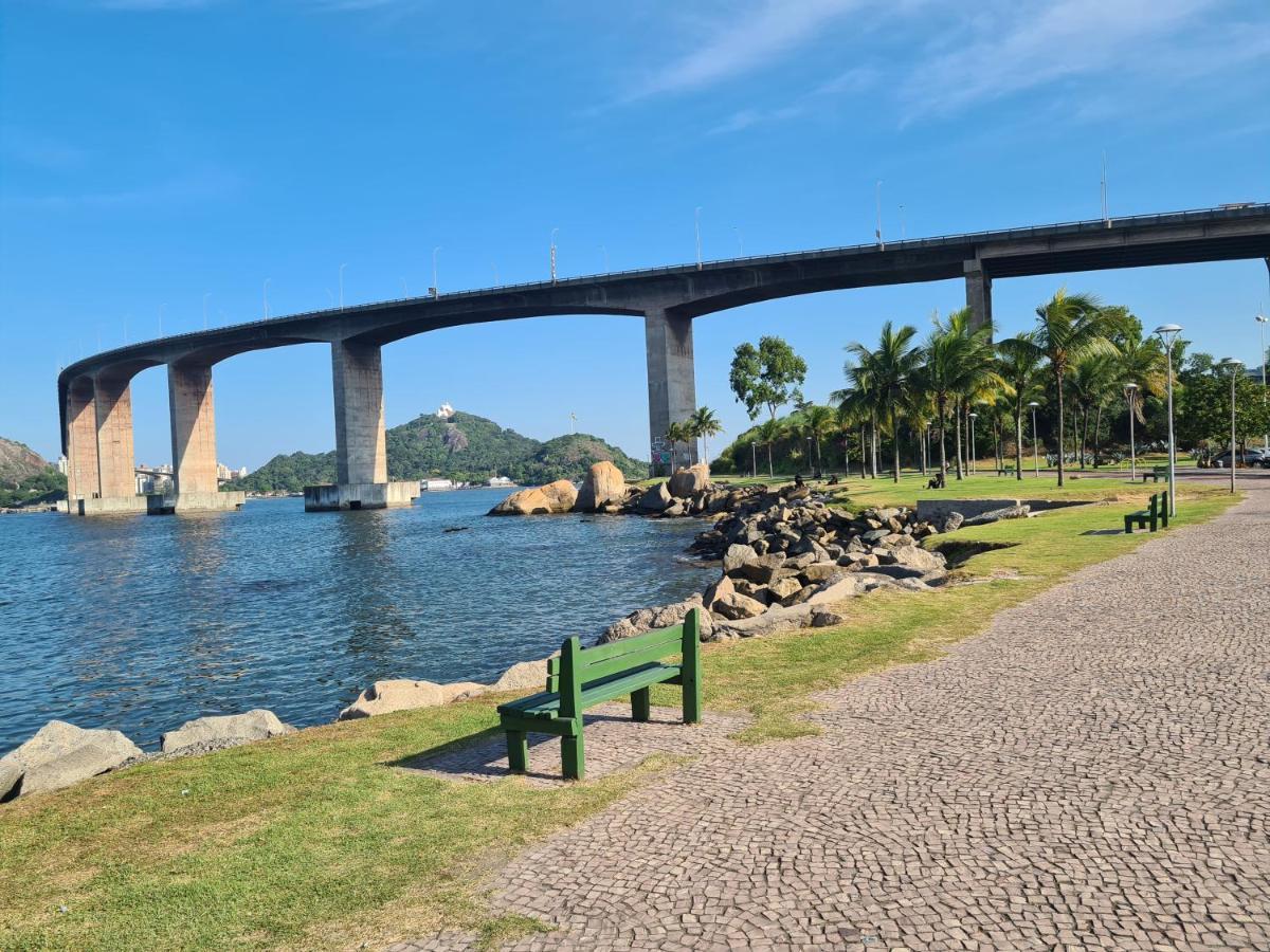 Flat Pasargada 712, Free Bikes, Pe Na Praia Vila Velha  Exteriör bild