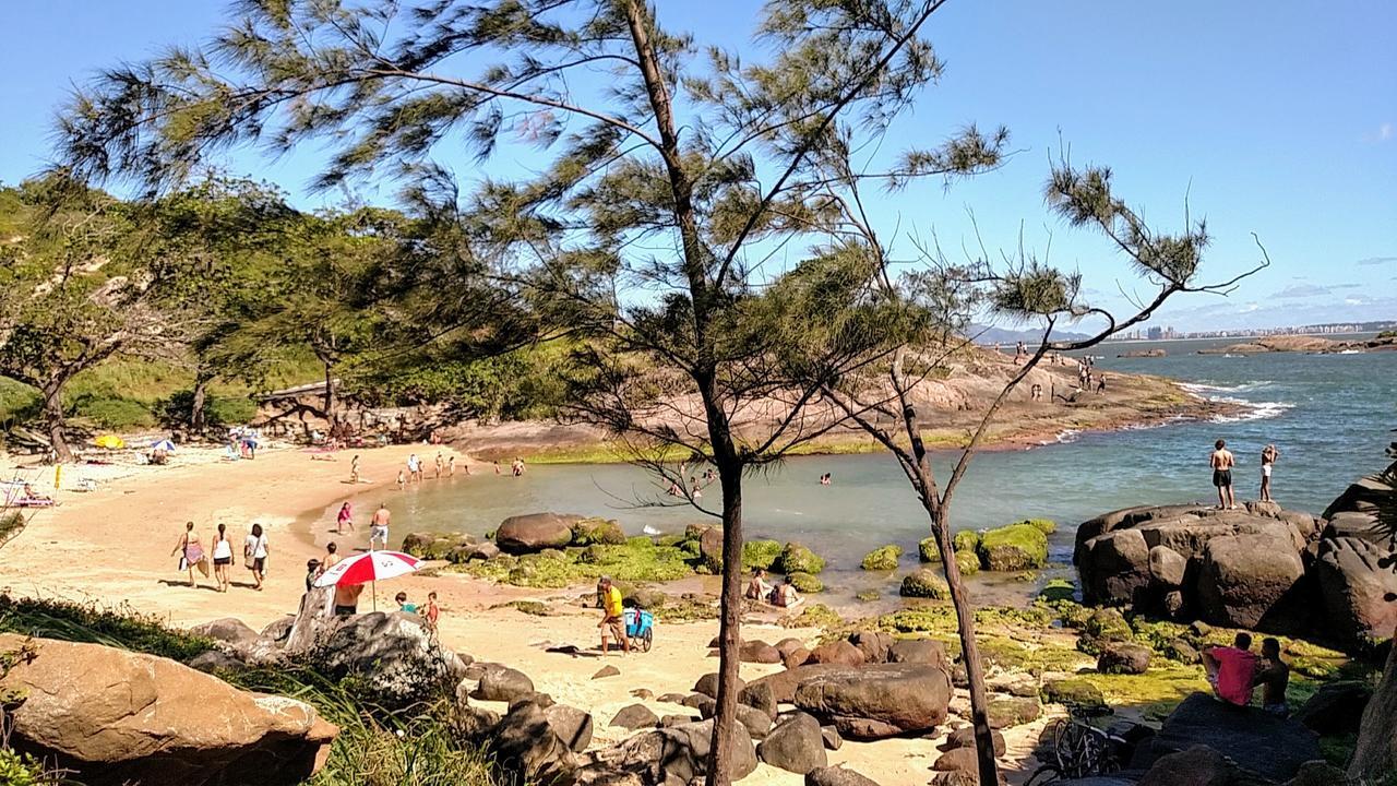Flat Pasargada 712, Free Bikes, Pe Na Praia Vila Velha  Exteriör bild